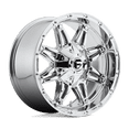 thumbnail image 2 of Fuel 1PC Aluminum Rim D530 HOSTAGE 20X9in Chrome Plated Finish, D53020909857, 2 of 3