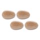 thumbnail image 1 of Pincel para el Cabello, Seco 4pcs Desplegando el Cepillo para el Cabello Manejo Redondo de Trigo Masajeado del Cuero Cabelludo para Viajar en el HOGAR, 1 of 7