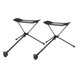thumbnail image 1 of 2x Silla plegable Reposapiés Reposapiés para acampar Pies Asiento perezoso retráctil, 1 of 7
