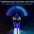 thumbnail image 2 of Aquarium Heater, 304 Stainless Steel Aquarium Heater, Temperature Adjustable Heating Rod Aquarium, Aquarium Heating Rod, for Fish Tanks and Aquarium 200W, 2 of 5