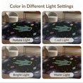 thumbnail image 7 of ODIKA 8'x10' Washable Area Rug Non-Shedding, Easy Care, Astronaut Galaxy Star Design With Cosmic Nebula Border Space Flowing Dynamic for King Size Bedroom Under Bed, Master Suite, 7 of 7
