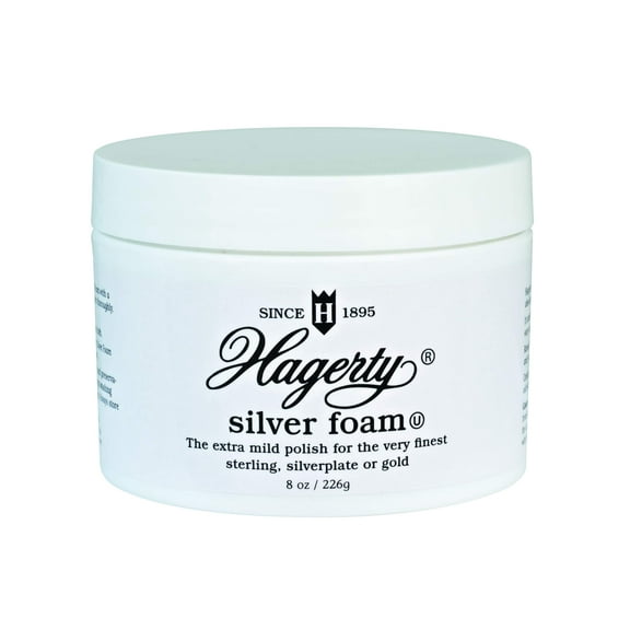 Hagerty 11070 8-Ounce Mild Silver Polish, White