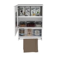 thumbnail image 3 of We Have Furniture Kitchen Wall Cabinet Papua, Three Shelves, White Finish, 3 of 3