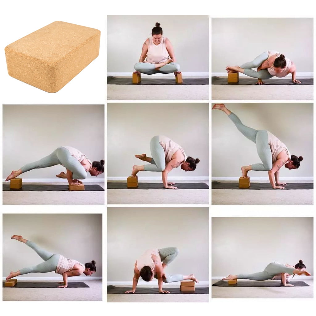 Siaonvr Exercise Fitness Yoga Blocks Foam Bolster Pillow Cushion Training  Yoga Block