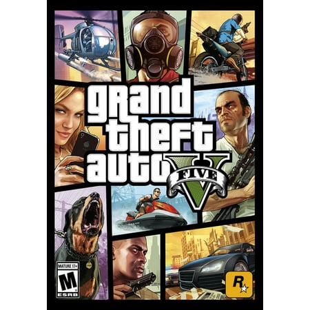 Grand Theft Auto V, Rockstar Games, PC, [Digital Download], (Best Grand Theft Auto 4 Mods)