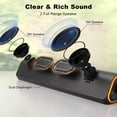 thumbnail image 2 of Altavoces para computadora SOULION R50, Bluetooth, 3.5 mm, barra de sonido para PC, 2 of 7
