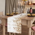 thumbnail image 2 of Table Runners 72 Inches Long Dress Scarves, Eucalyptus Leaves Farmhouse Kitchen Table Runner, Coffee Tablerunners, Spring Plants Country Yellow 16x72 Inch, 2 of 9