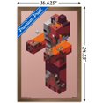 thumbnail image 3 of Minecraft - Pigman Nether Wall Poster, 14.725" x 22.375", Framed, 3 of 6