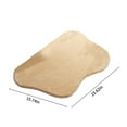 thumbnail image 3 of Clearance! Fanshiluo Bathroom Toilet Door Absorbent Floor Mat Carpet Bedroom Non-Slip Foot Pad Bath Rug Bathroom Mat Kitchen Mat, 3 of 8
