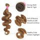 thumbnail image 3 of Hair Bundles Suerkeep Body Wave 100% brasileños Remy Virgin, 3 of 6