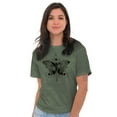 thumbnail image 4 of Butterfly Symbolism Spirit Animal Women's Graphic T Shirt Tees Brisco Brands M, 4 of 6