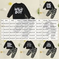 thumbnail image 3 of CAUYDY 3 6 9 12 18 24 Months 1-5T Baby Boy Photoshoot Outfits Toddler Long Sleeve Pullover and Elastic Pants 2PCS Clothes Set Fall Winter Gift for Infant White for Sizes 18-24 Months, 3 of 4