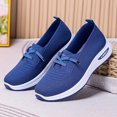 thumbnail image 2 of Wovix Women Extra Wide Width Sneakers Air Cushion Road Running Shoes Ultra Light Tennis Gym Workout Training Shoes Breathable Walking Shoes with Arch Support Spring Summer, 2 of 9