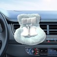 thumbnail image 5 of Doll Car Seat for 17cm Dolls with Safety Seat Air Vent Clip and Desktop Stand, Cute and Functional Car seat for Doll Fans, Collectors 15*12*6cm -L, 5 of 7