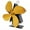 Gold, variant on Fan for Wood Stove Powered by Heat Stove Fan Wood Stove Fans Fireplace Fan Heat Powered Fan with 4 Blade