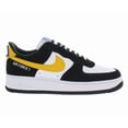 thumbnail image 2 of Nike Air Force 1 07 Lv8 Mens Shoes Size 9, Color: Black/Dark/Sulfur-White-Black, 2 of 4