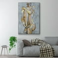 thumbnail image 2 of Grey Maiden I Framed Premium Gallery Wrapped Canvas - Ready to Hang - 27 x 41 - Silver Floating Frame, 2 of 9