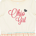 thumbnail image 4 of Inktastic Ohio Girl Girls Toddler Dress, 4 of 5