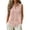 Pink, variant on MEICHEN Shirts for Women Casual Cotton Linen Sleeveless Elegant Formal Pocket Shirt Summer Essentials Tops for Women