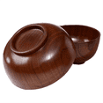 thumbnail image 6 of New Chinese Wooden Bowl with Whole Wood & Jujube.Instant Noodles Bowl Soup Bowl Heat-Insulating Fall- Bowl 10cm, 6 of 6