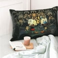 thumbnail image 6 of Cuphead Pillowcase Cushion Pillow Covers With Hidden Zipper Pillow Case Decor For Bed Dorm Sofa Couch Car 14"x20", 6 of 8