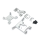 thumbnail image 5 of Vogacara Parachoques delantero Control remoto Coche Controlado Vehículo Simulación Amortiguador Repuestos Reemplazo para WLtoys púrpura Kits de construcción modelo plata Vogacara FN001453-04, 5 of 6