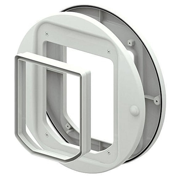 Cat Mate Cat Door Adapter Kit for Walls and Glass Panels - White
