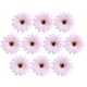 thumbnail image 2 of 10 Piezas Artificial Gerbera Daisy Flowers Head para DIY , Púrpura claro BLESIY Cabeza de la flor, 2 of 8