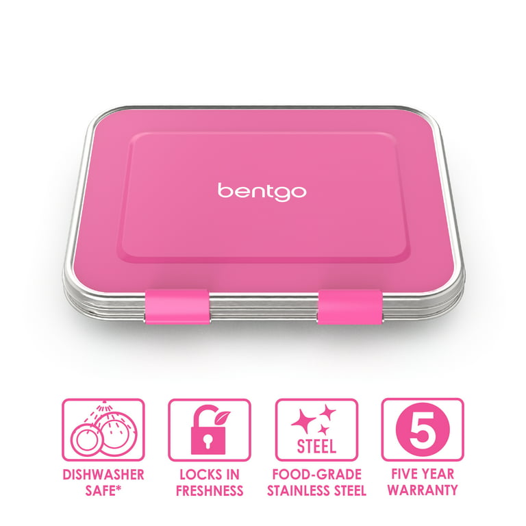 Bentgo® Kids Stainless Steel Leak-Resistant Lunch Box - New & Improved
