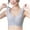 Gray, variant on Womens Plus Size Bras Lingerie Cami Tops Stretchy Wireless Bralettes Full Coverage Everyday Bra