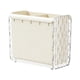 thumbnail image 2 of Caja de cubiertos de pared | Organizador de cuchillos, tenedores y cucharas desmontable | Estante adhesivo sin perforaciones | Soporte de plástico blanco para utensilios de cocina, 2 of 6
