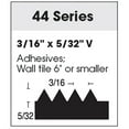 thumbnail image 2 of Superiorbilt SoftGrip Notch Trowel (3/16 x 5/32 v), 2 of 5