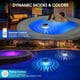 thumbnail image 3 of Luces flotantes para piscina LENONE con energía solar RGB a prueba de agua, 3 of 7