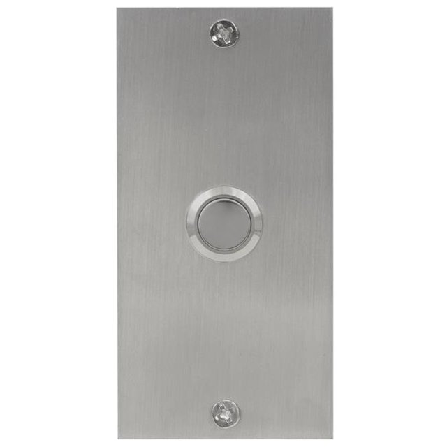 Waterwood WW162 Medium Rectangle Stainless Steel Doorbell