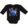 thumbnail image 3 of Inktastic Gemini Constellation Zodiac Sign Illustration Boys or Girls Long Sleeve Baby Bodysuit, 3 of 5