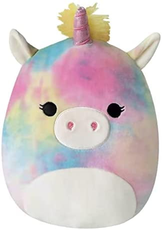 Details about   Squishmallow KINSLEY THE 16” TIE-DYE LLAMACORN NEW TAG Original IN HAND 