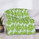 thumbnail image 3 of Fotbe Green Lemon Slices Manta de Franela con Estampado, Manta Ultrasuave para Cama, Sofá, Auto, Hipoalergénica y Antibolitas-80"x60", 3 of 6