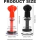 thumbnail image 2 of 2 Pair Big Size Red Nipple Correctors For Breastfeeding Women Monther, Nipple Puller Vacuum Suction Cupping Device Nipple Suckers For Flat And Inver, 2 of 5