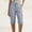 *Blue, variant on Women's Knee Length Cargo Capri Pants,Casual Rolled Hem Cropped Shorts with Pockets Army Green,Women's Plus S