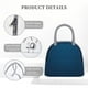 thumbnail image 4 of Fotbe Dark Blue Bolsa de Almuerzo con Estampado, Lonchera Aislada, Contenedor de Comida Reutilizable Tipo Cooler a Prueba de Fugas, 4 of 6