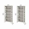 thumbnail image 2 of Bush Furniture Key West 5 Shelf Bookcase Set in Linen White Oak, 2 of 5