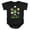 Dark Arts, variant on Harry Potter Expecto Patronum Chibi Potter Too Unisex Infant Snap Suit for Baby (24 Months) Black