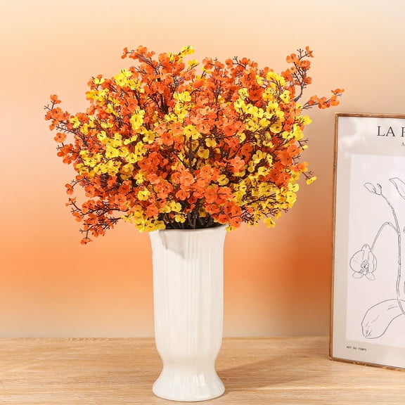 Armscye Baby‘s Breath Artificial Flowers Bulk, 21 Stems 19 Inch Long Stem Fake Flowers DIY for Tall Vase, Spring Home Decor, Table Centerpieces, Window Display