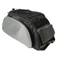 thumbnail image 1 of Bolsa para Asiento de Bicicleta Cola, 13L, Bolsa Trasera para Rejilla Trasera, Mochila para Ciclismo, Bolso para Bicicleta Gris, 1 of 8