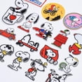 thumbnail image 3 of 35 parches termoadhesivos bordados de Snoopy para personalizar prendas, camisetas, vaqueros y mochilas para niños y adultos, 3 of 3