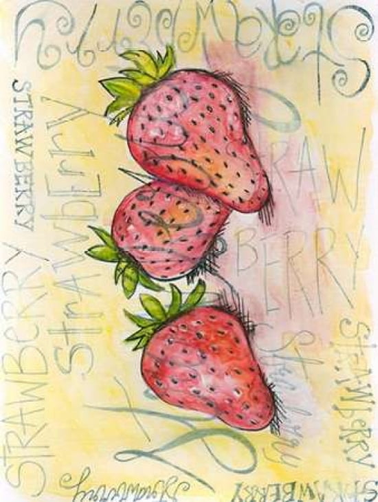 Strawberries Canvas