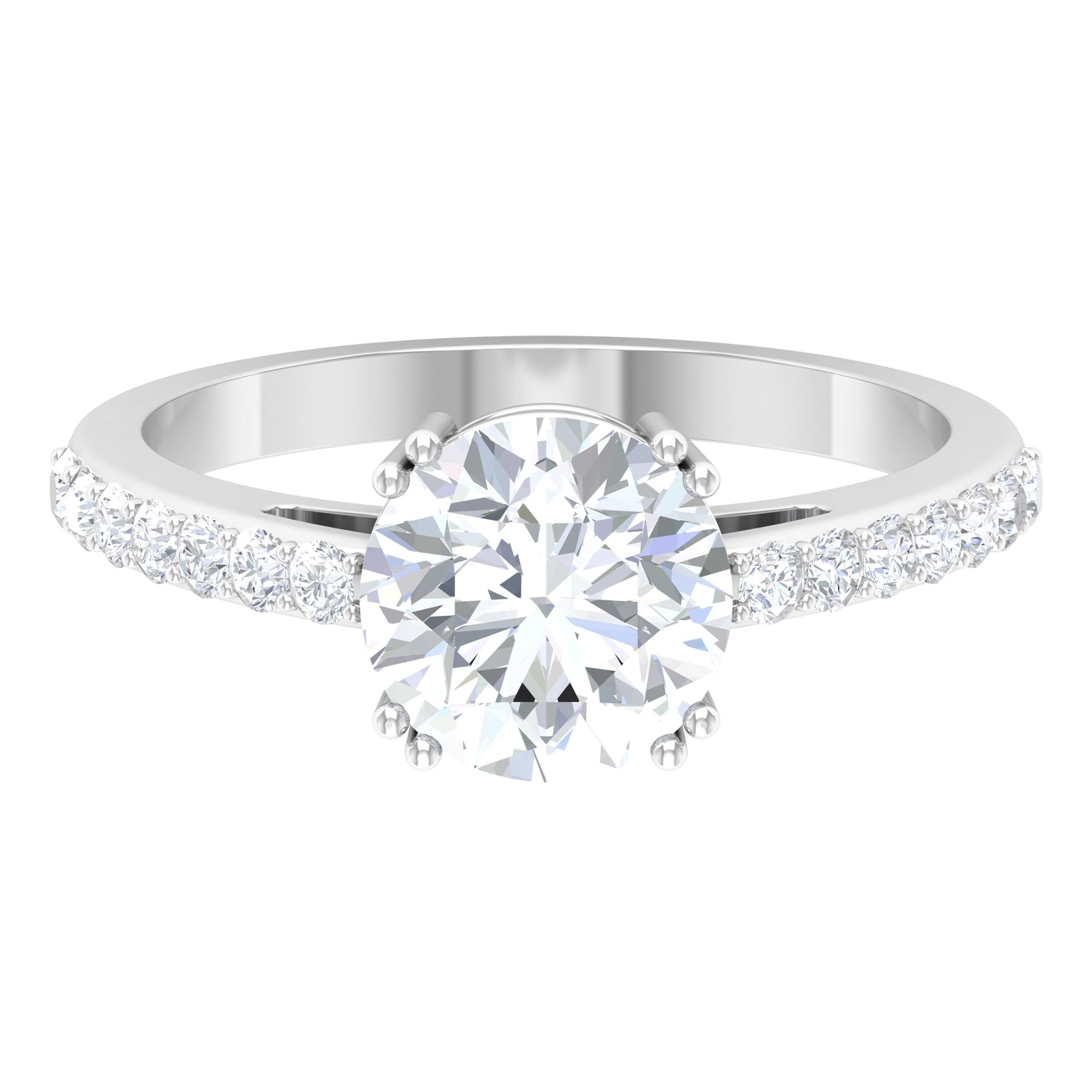 2.6Ct Black Diamond Women's Bridal Engagement Ring Wedding Bridal Set 925 Silver 