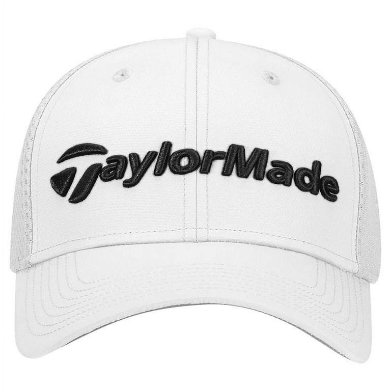 TaylorMade Performance Cage Fitted Hat L XL white Walmart