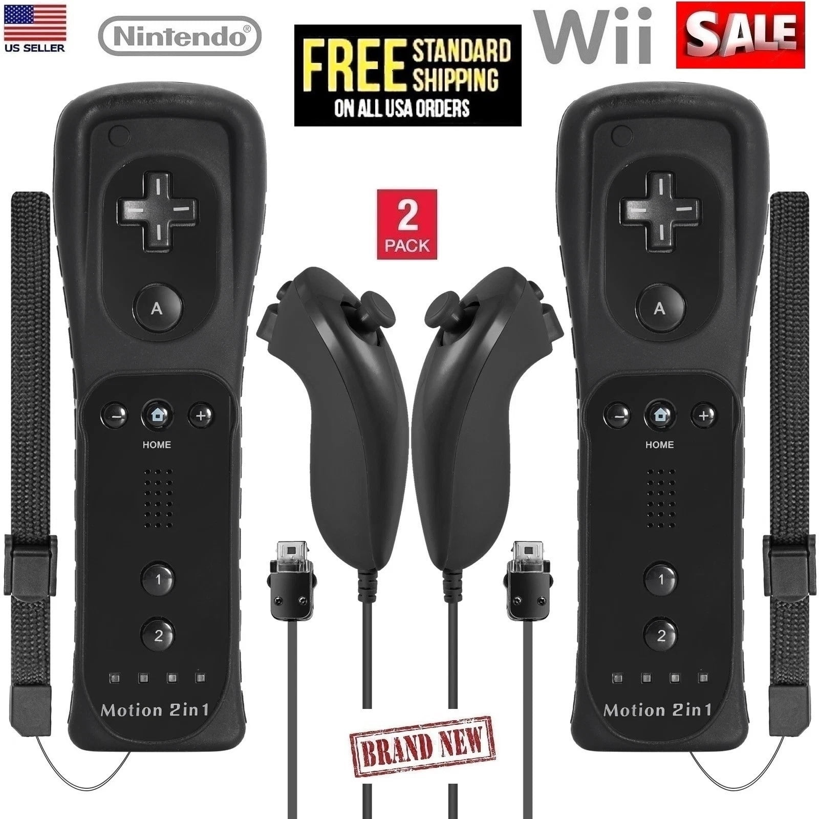 NINTENDO Wii Remote Plus - Yoshi Edition - Remote - wireless - for