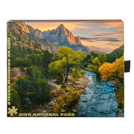 Buffalo Games 1000-Piece Gold Zion National Park Interlocking Jigsaw Puzzle